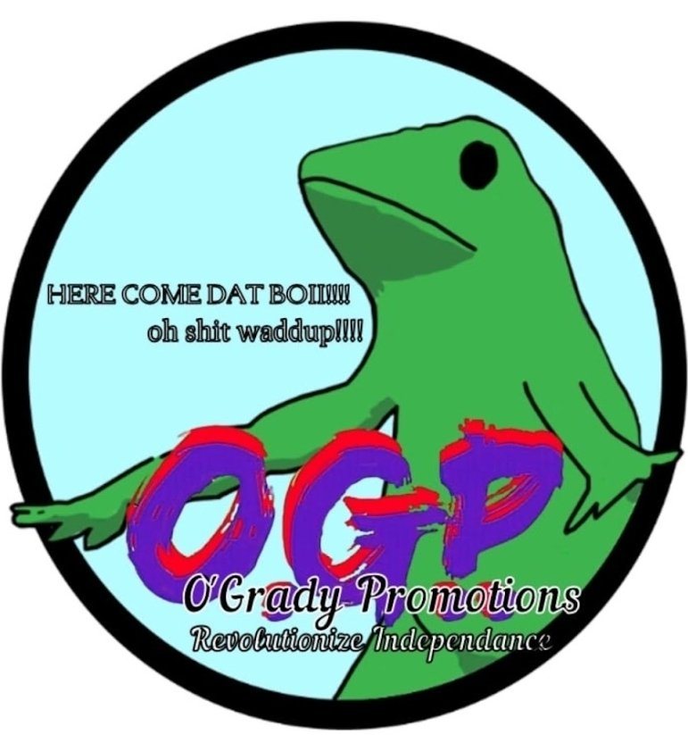 O'Grady Promotions logo — Here come dat boiii