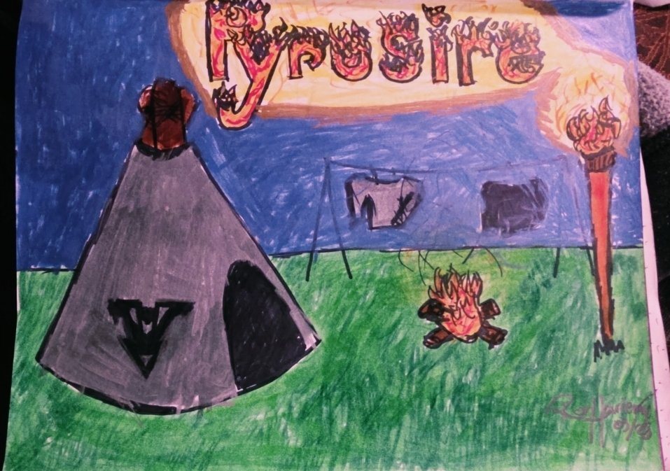 Pyrosire Flag
