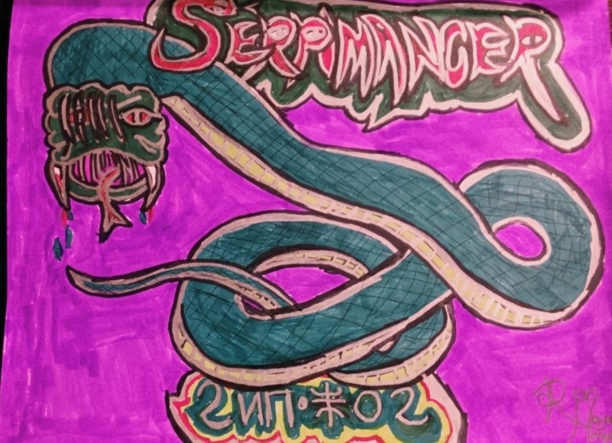 Serpmancer Flag